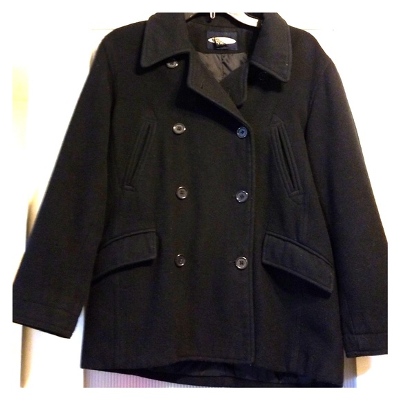 Old Navy Jackets & Blazers - Old Navy Black Peacoat